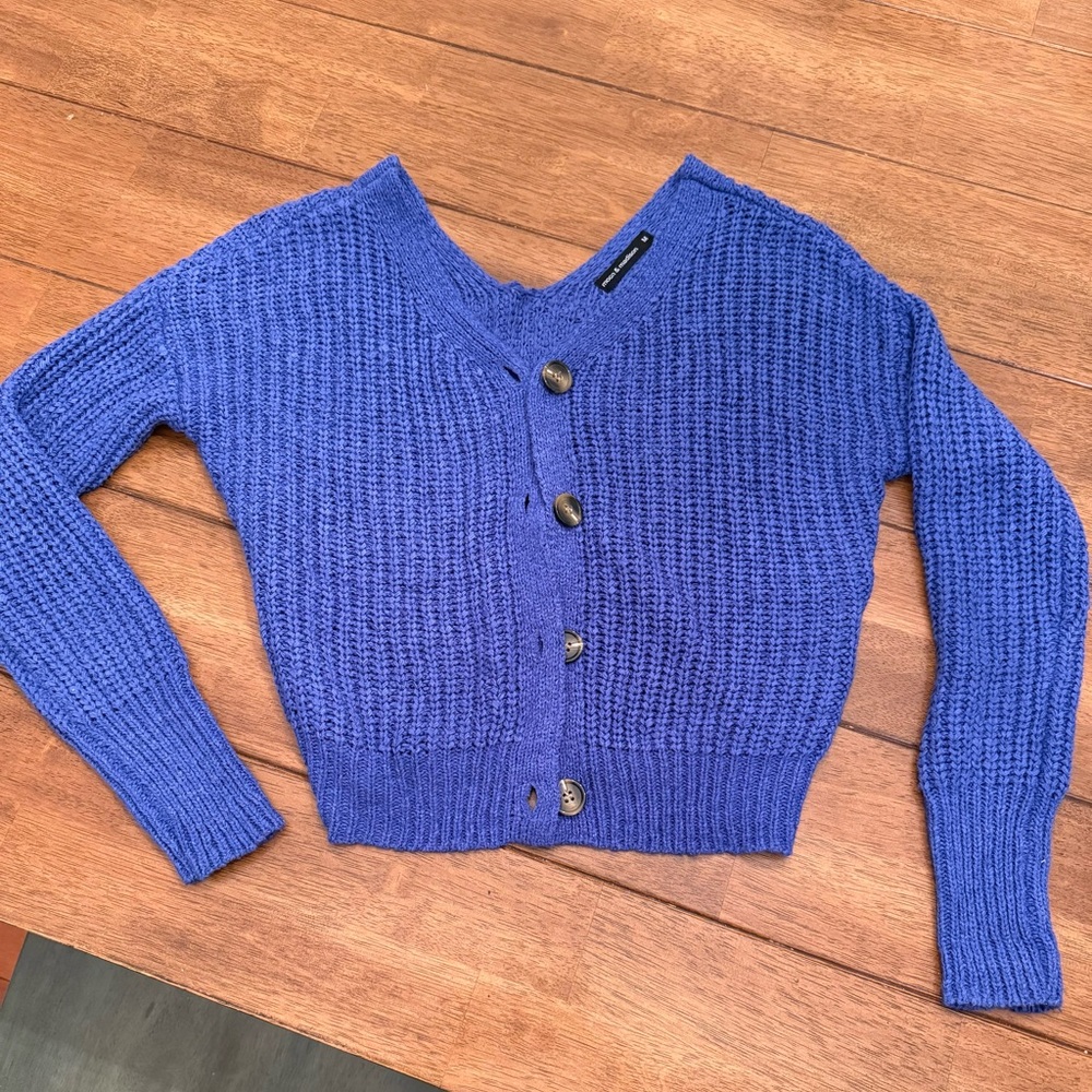 Moon & Madison Royal Blue Cardigan